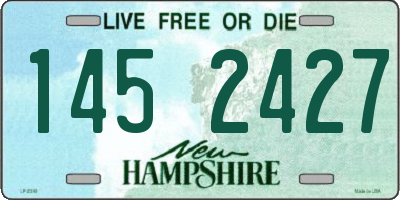 NH license plate 1452427