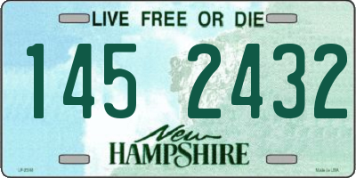 NH license plate 1452432