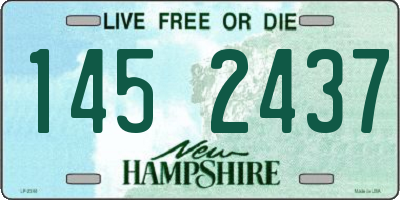 NH license plate 1452437