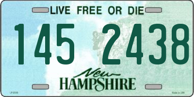 NH license plate 1452438