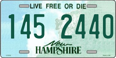 NH license plate 1452440