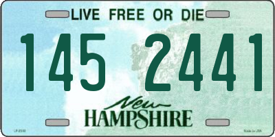 NH license plate 1452441