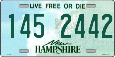NH license plate 1452442