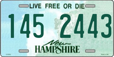 NH license plate 1452443