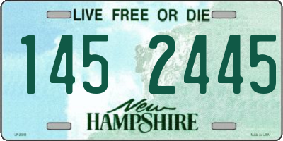 NH license plate 1452445