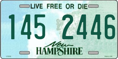 NH license plate 1452446