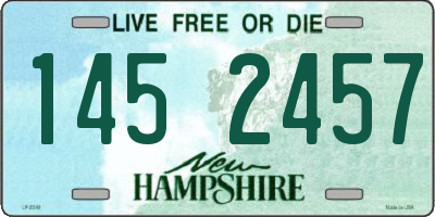 NH license plate 1452457