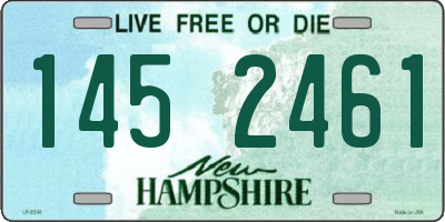 NH license plate 1452461