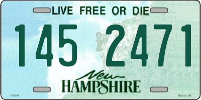NH license plate 1452471