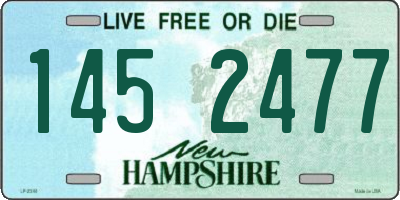 NH license plate 1452477