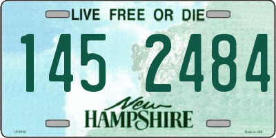 NH license plate 1452484