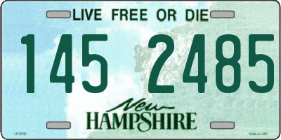 NH license plate 1452485