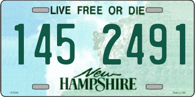 NH license plate 1452491