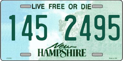 NH license plate 1452495