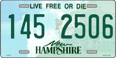 NH license plate 1452506