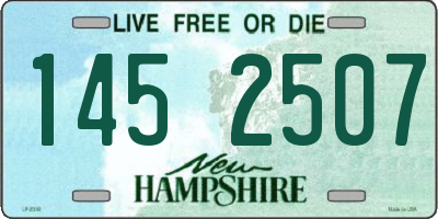 NH license plate 1452507