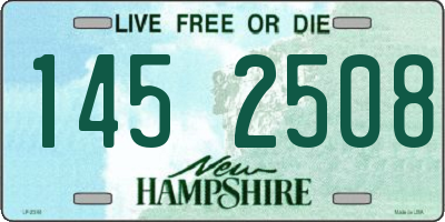NH license plate 1452508