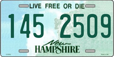 NH license plate 1452509