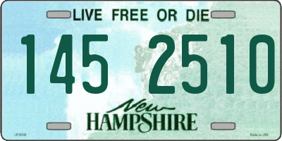 NH license plate 1452510