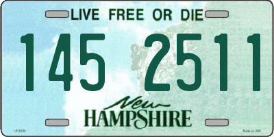 NH license plate 1452511