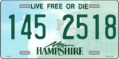 NH license plate 1452518