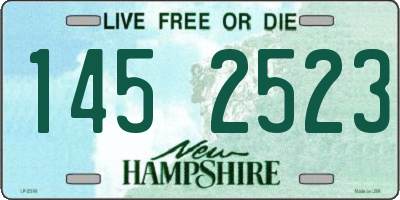 NH license plate 1452523