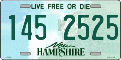 NH license plate 1452525