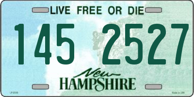 NH license plate 1452527