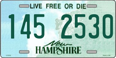 NH license plate 1452530