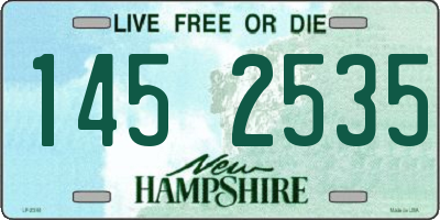NH license plate 1452535