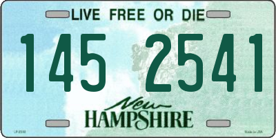 NH license plate 1452541