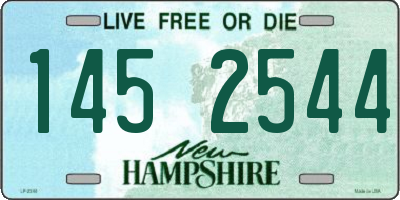 NH license plate 1452544