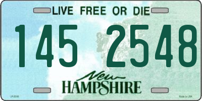 NH license plate 1452548