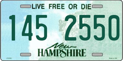 NH license plate 1452550