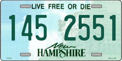 NH license plate 1452551