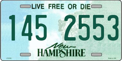 NH license plate 1452553