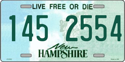 NH license plate 1452554