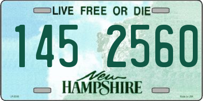 NH license plate 1452560