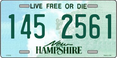 NH license plate 1452561