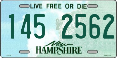 NH license plate 1452562