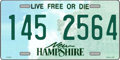 NH license plate 1452564