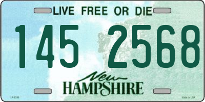 NH license plate 1452568