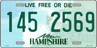 NH license plate 1452569