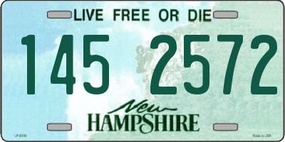NH license plate 1452572