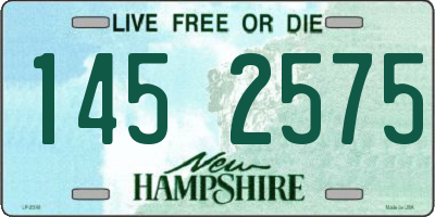 NH license plate 1452575