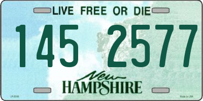 NH license plate 1452577