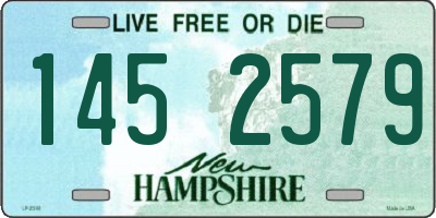 NH license plate 1452579