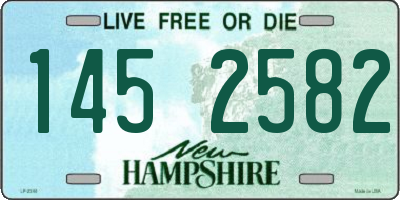 NH license plate 1452582