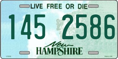 NH license plate 1452586