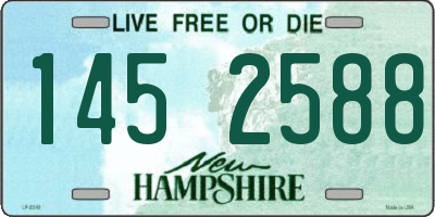 NH license plate 1452588